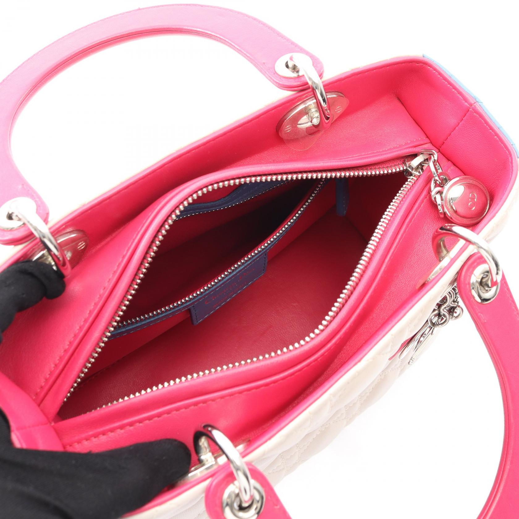 Dior Lady Handbag Leather Travel Bag Leather Handbag 14