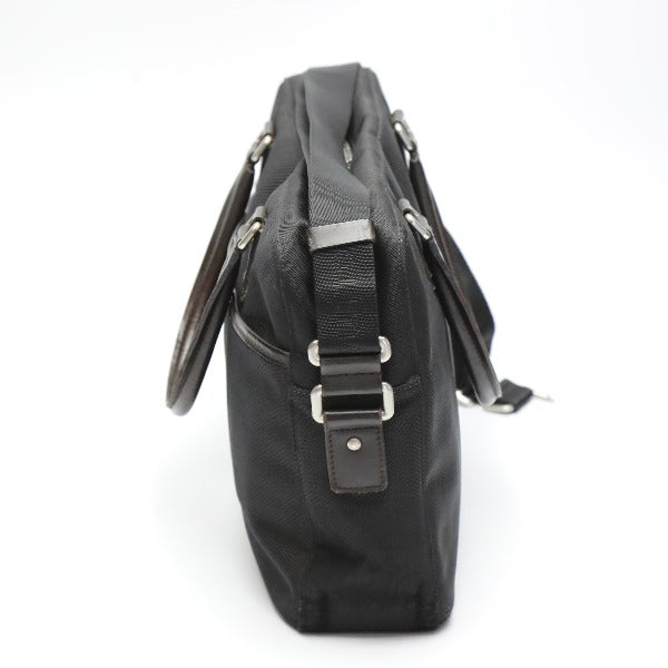 Louis Vuitton Business M93082 Damier Noir Business Canvas Black Handbag