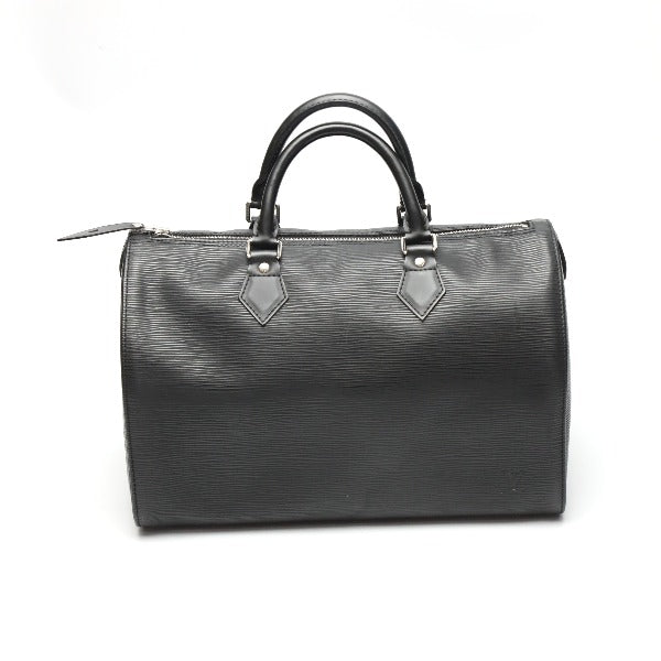 Louis Vuitton M59022 Epi Boston Epi Speedy Leather Black Mini Bag