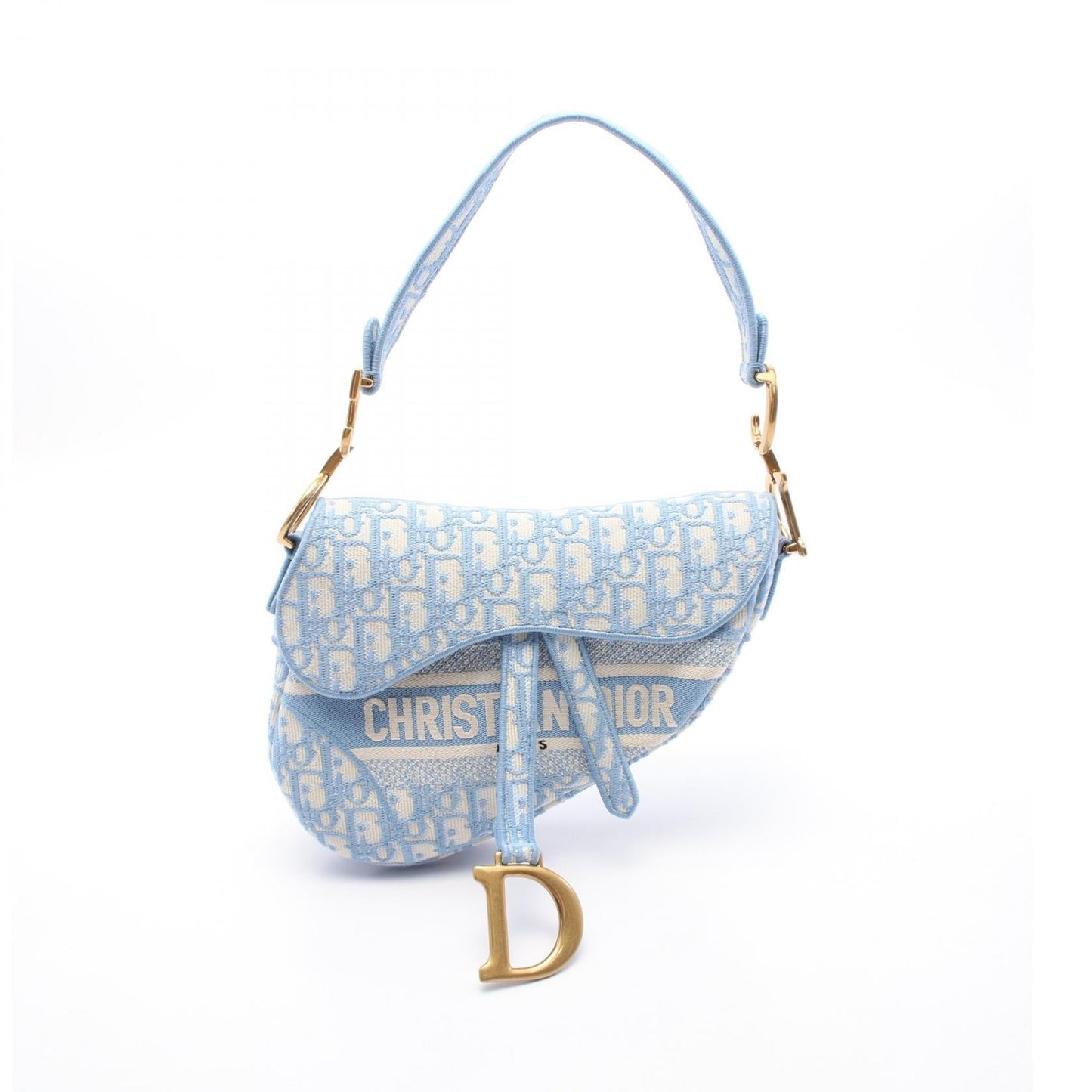 Dior Saddle Oblique Handbag Canvas Travel Bag