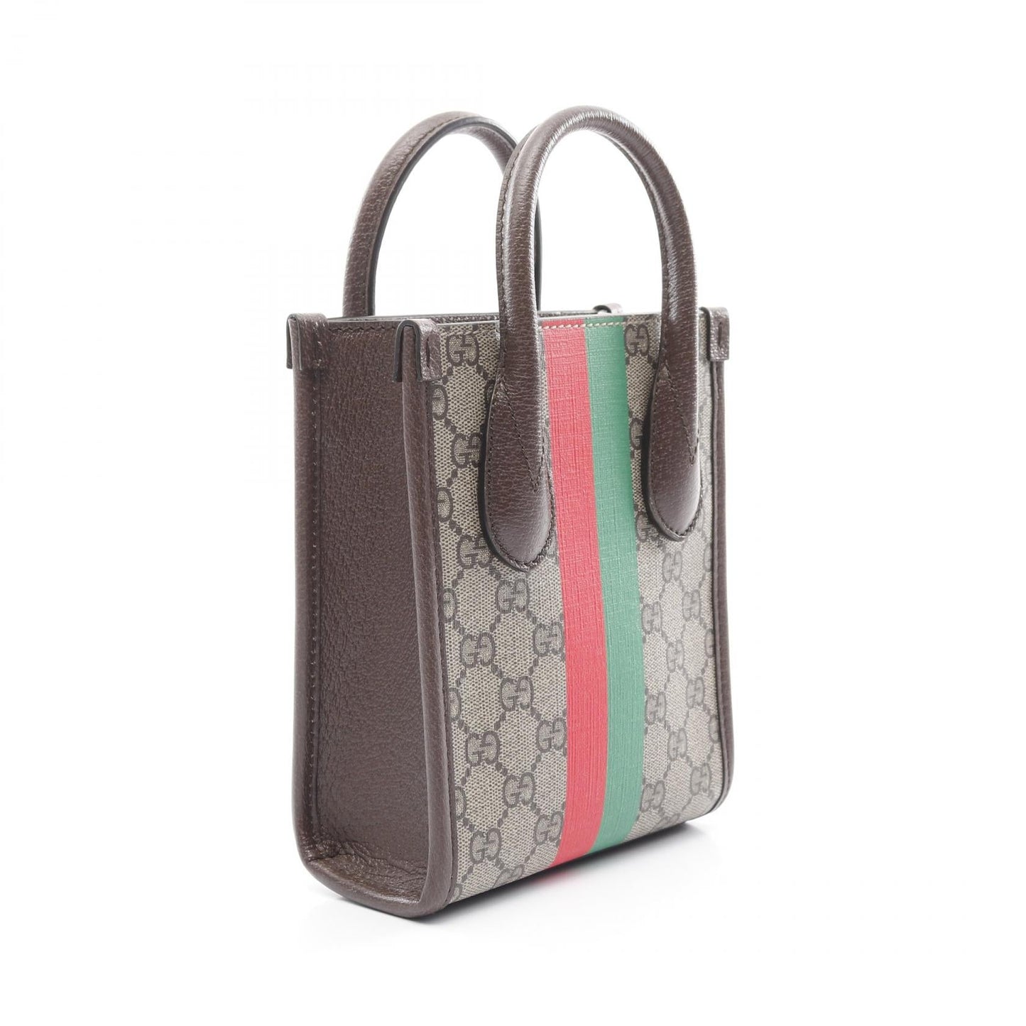 Gucci Interlocking Supreme Coated 2Way Bag Canvas Tote Bag