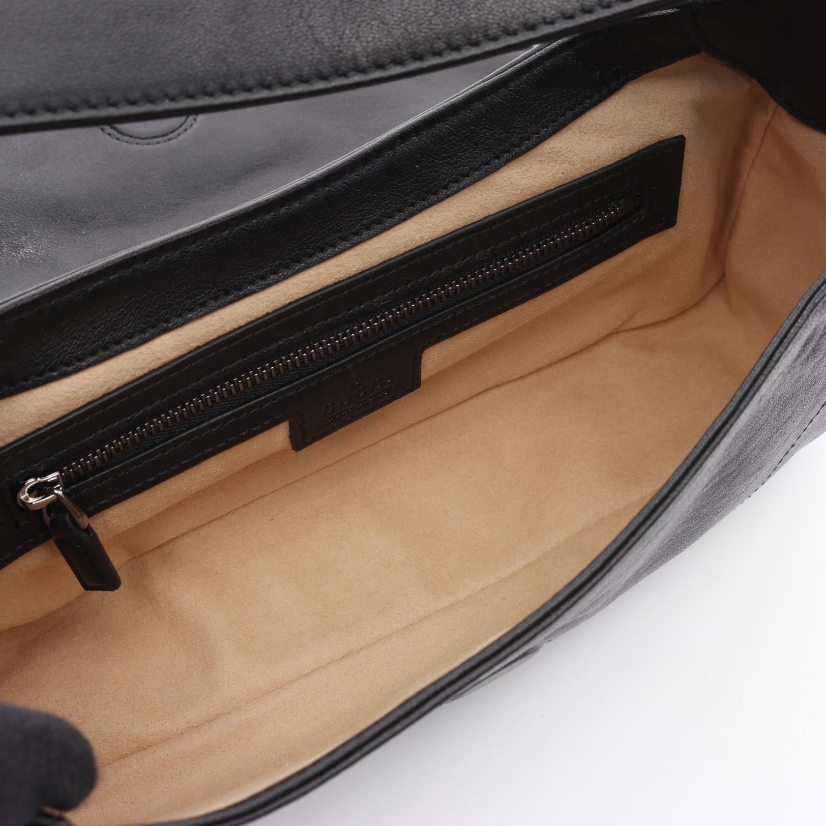 Gucci Aphrodite Shoulder Bag Leather Small