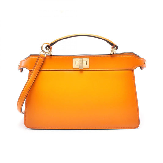 Fendi Peekaboo Iseeu Eastwest Handbag Leather Travel Bag