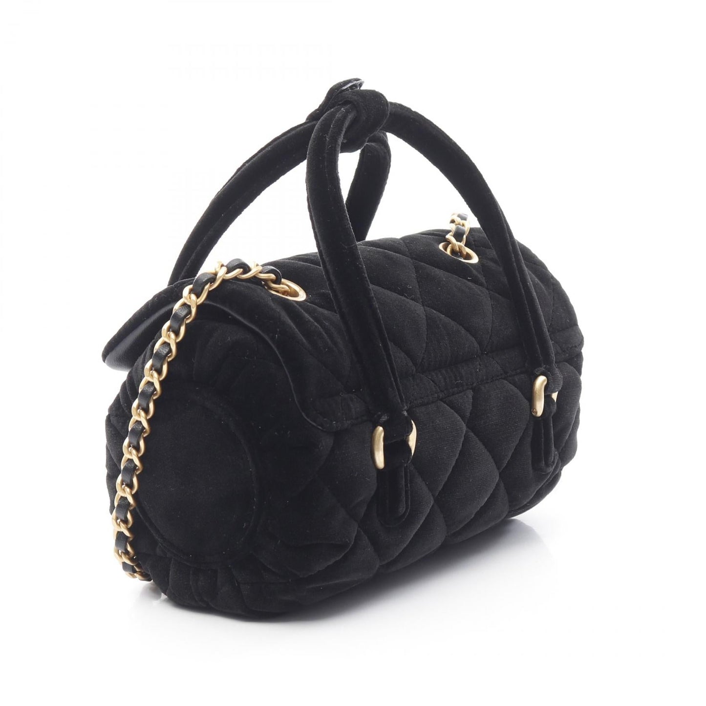 Matelasse Fabric Shoulder Bag Signature