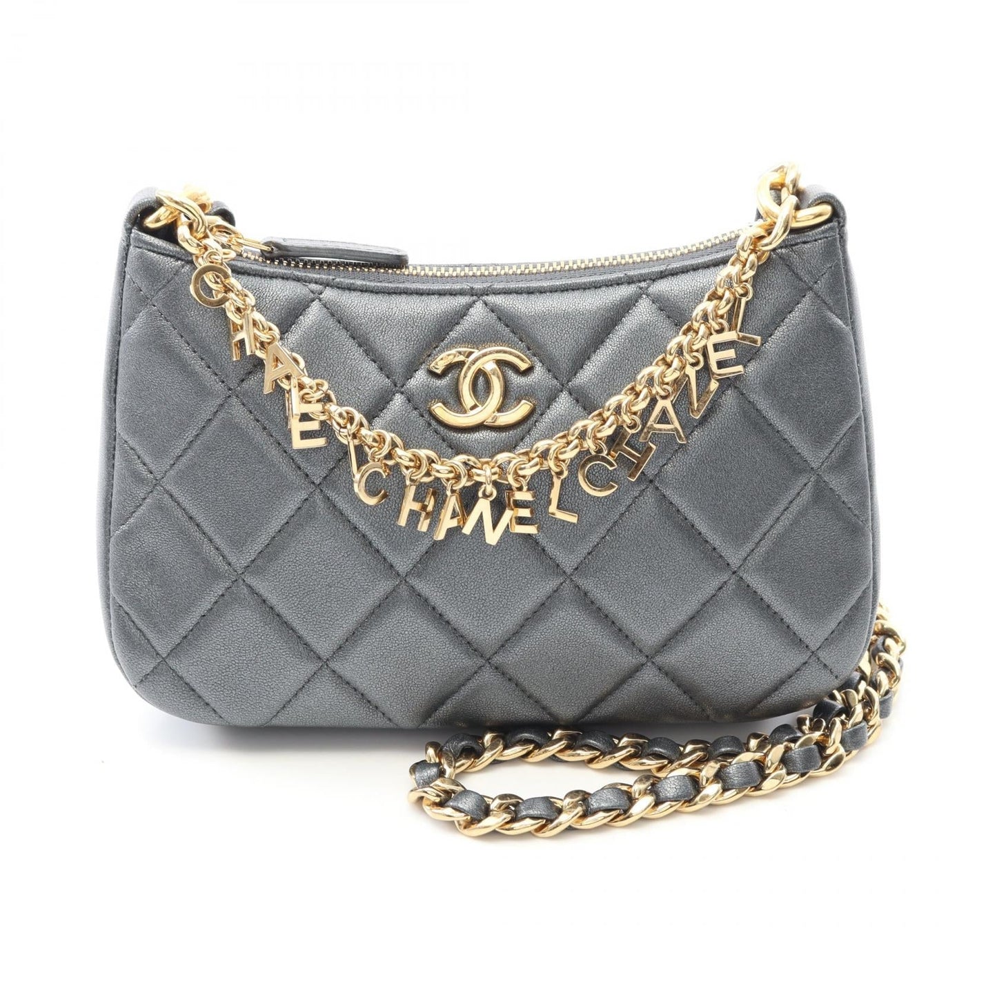 Matelasse Leather Shoulder Bag Statement