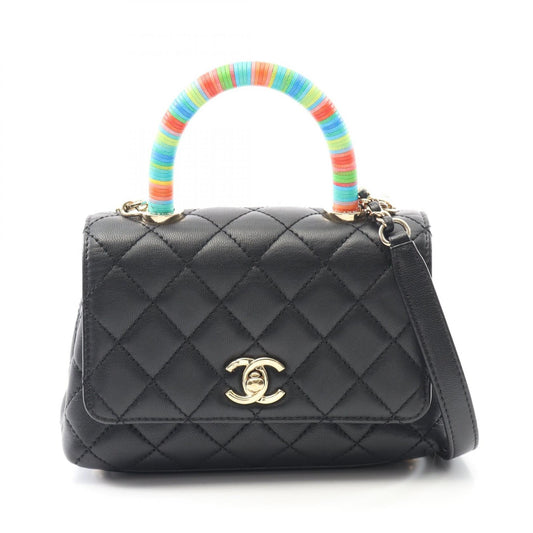 Chanel Coco Handle Lambskin Handbag