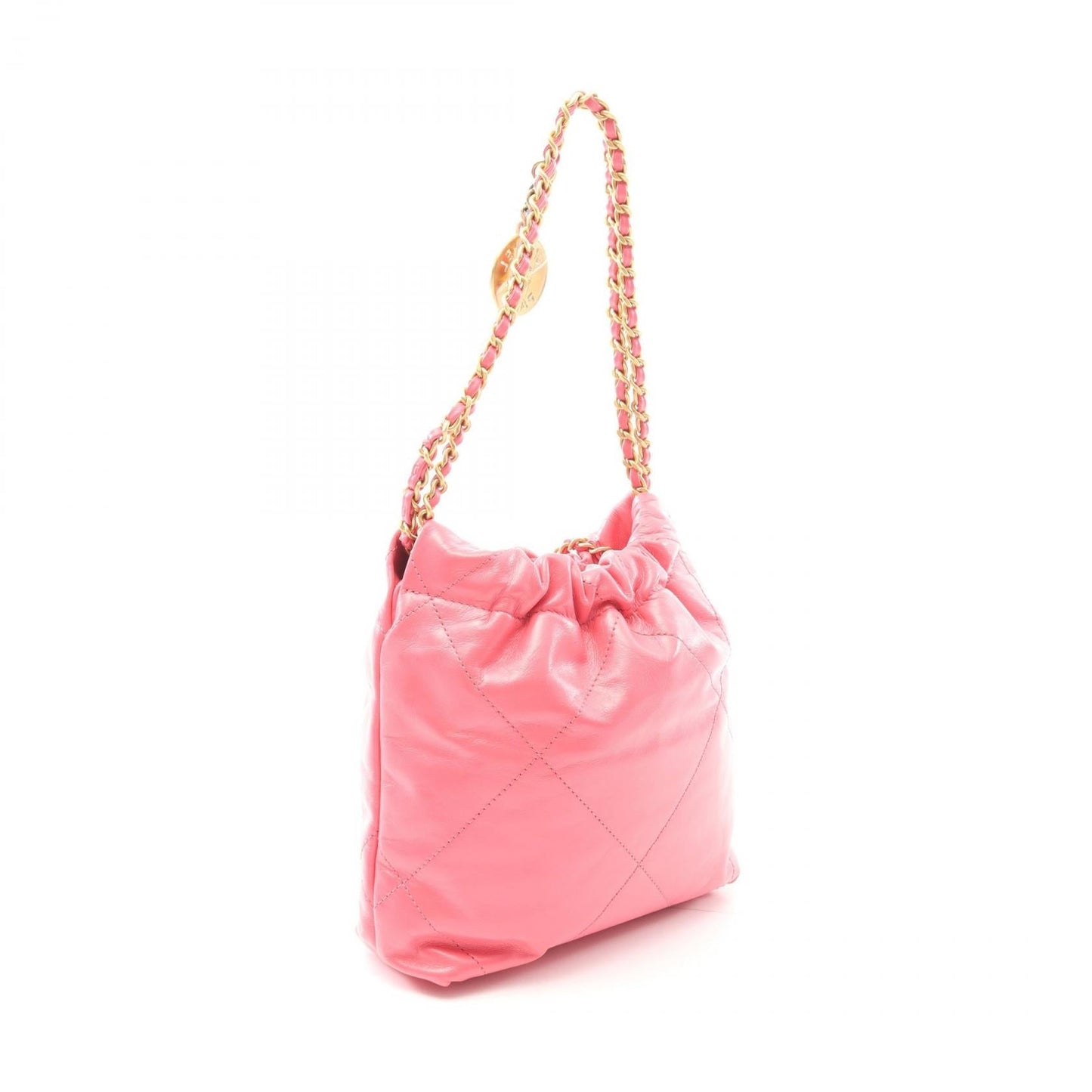 22 Mini Leather Shoulder Bag Polished