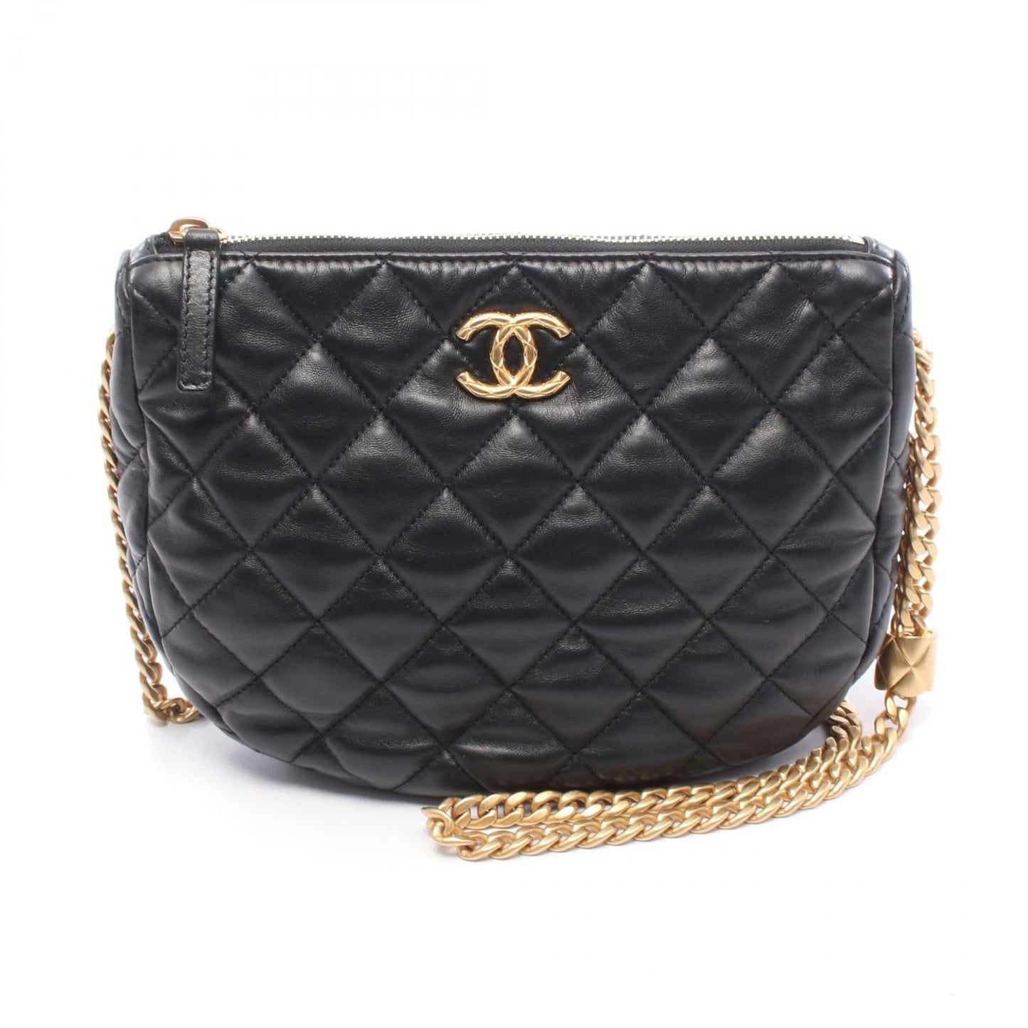 Matelasse Lambskin Shoulder Bag 144