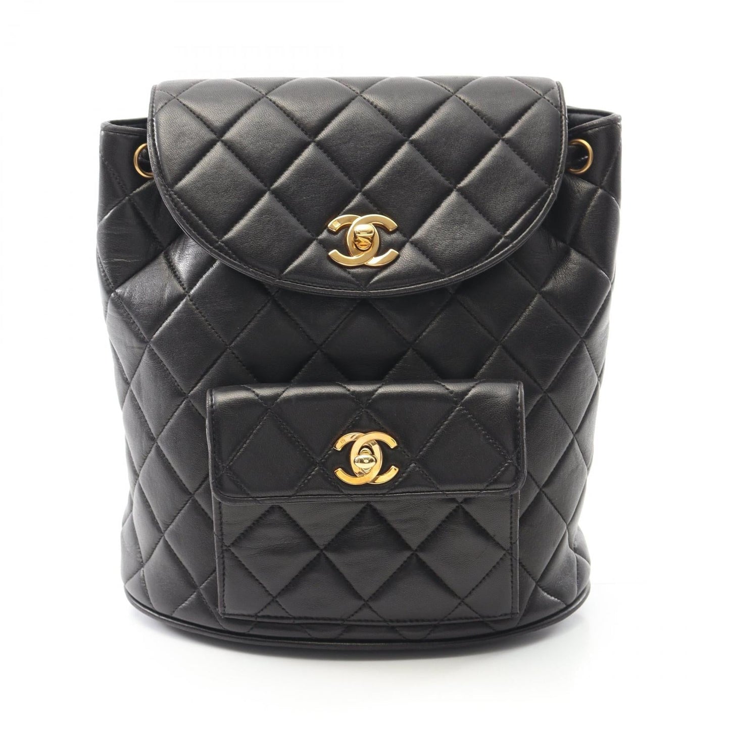 Matelasse Lambskin Backpack Heritage