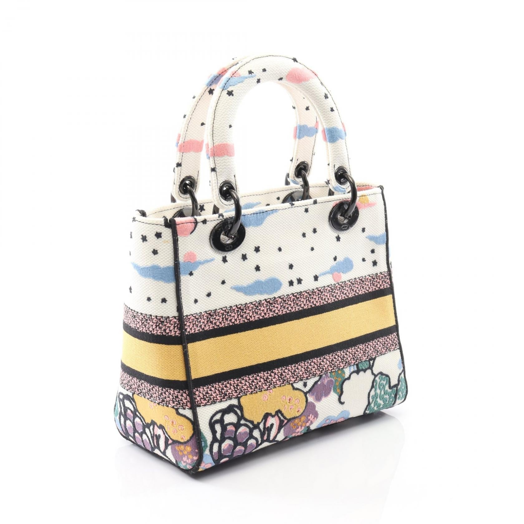 Dior Lady Lite Handbag Canvas Travel Bag Lite Canvas Handbag
