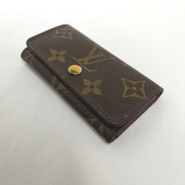 Louis Vuitton Key holder M69517 4 Monogram Canvas Brown Key Chain 0