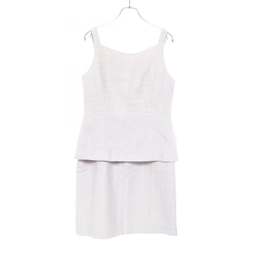 Chanel Coco Mark Button Cotton Wool Nylon Setup