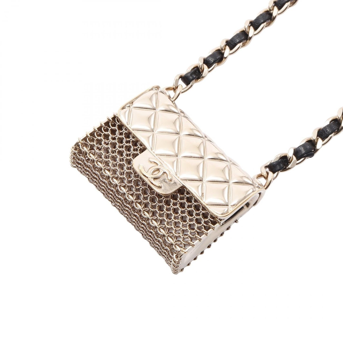 Chanel Matelasse Motif Necklace