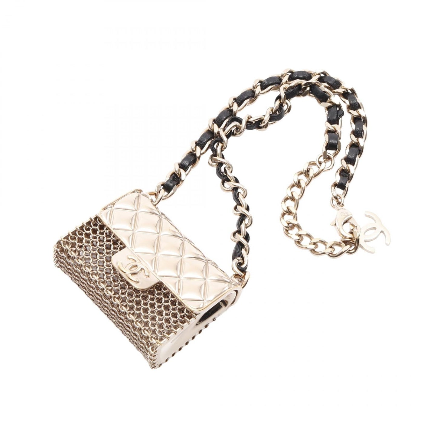 Chanel Matelasse Motif Necklace