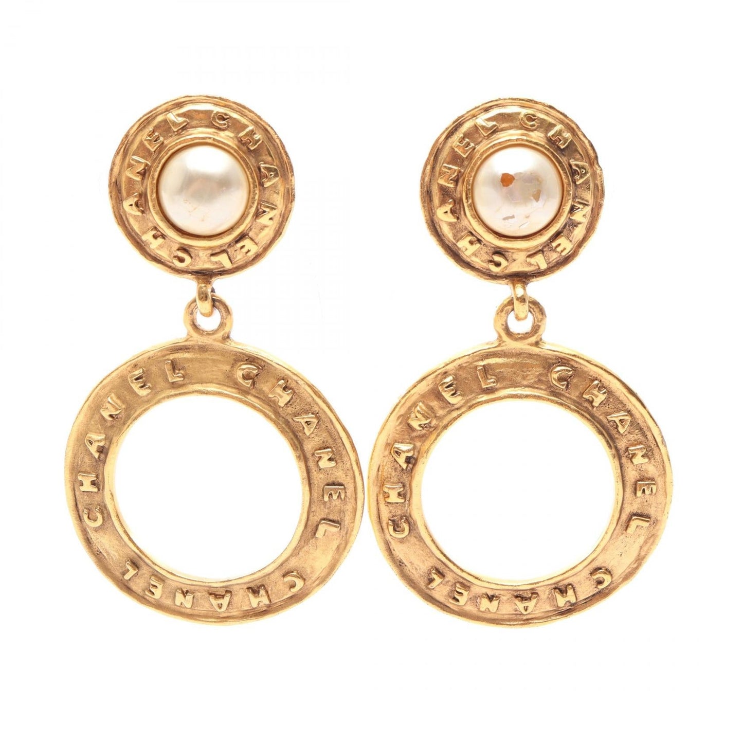 Chanel Logo Earrings Jewelry