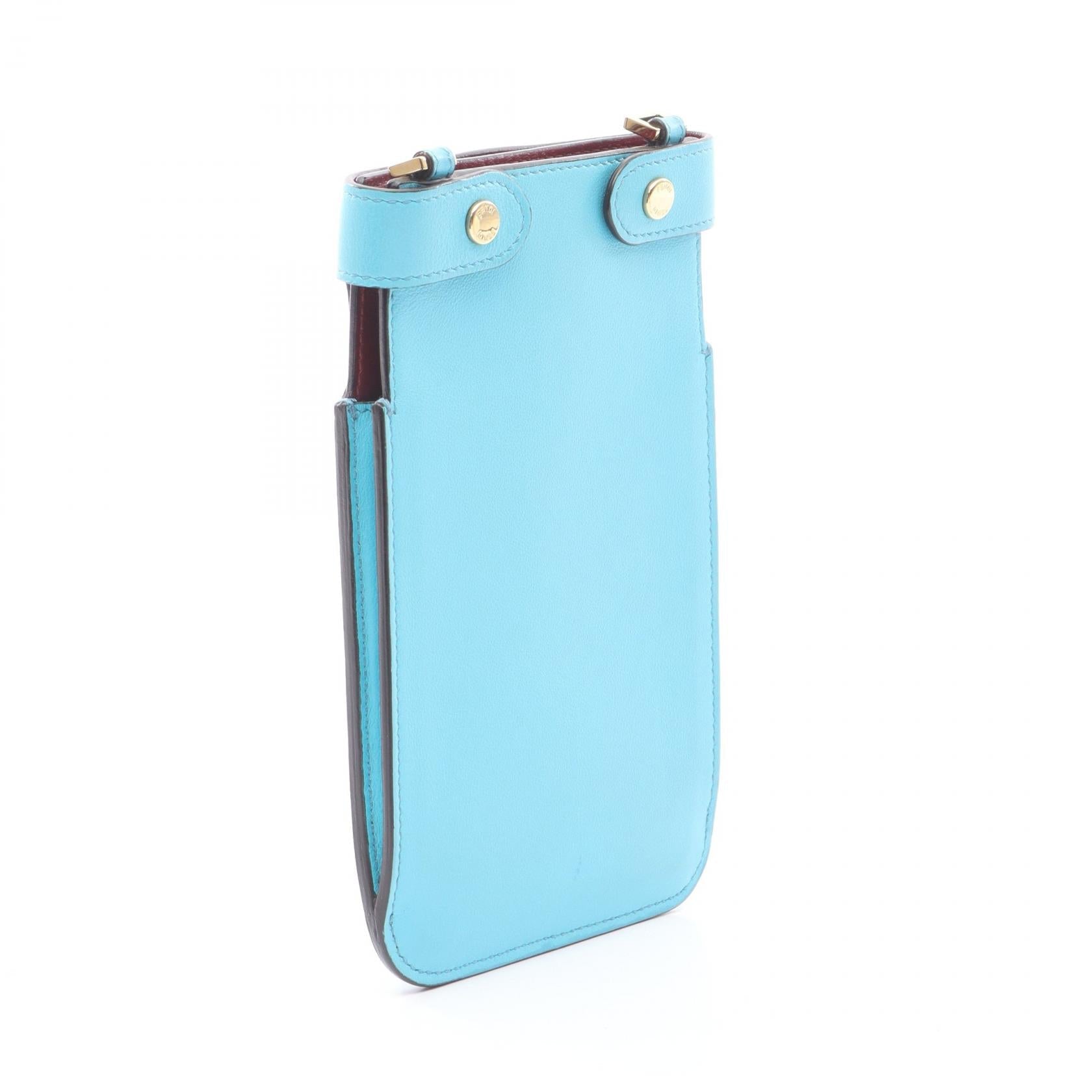 Fendi 8M0442 Phone Shoulder Bag Leather