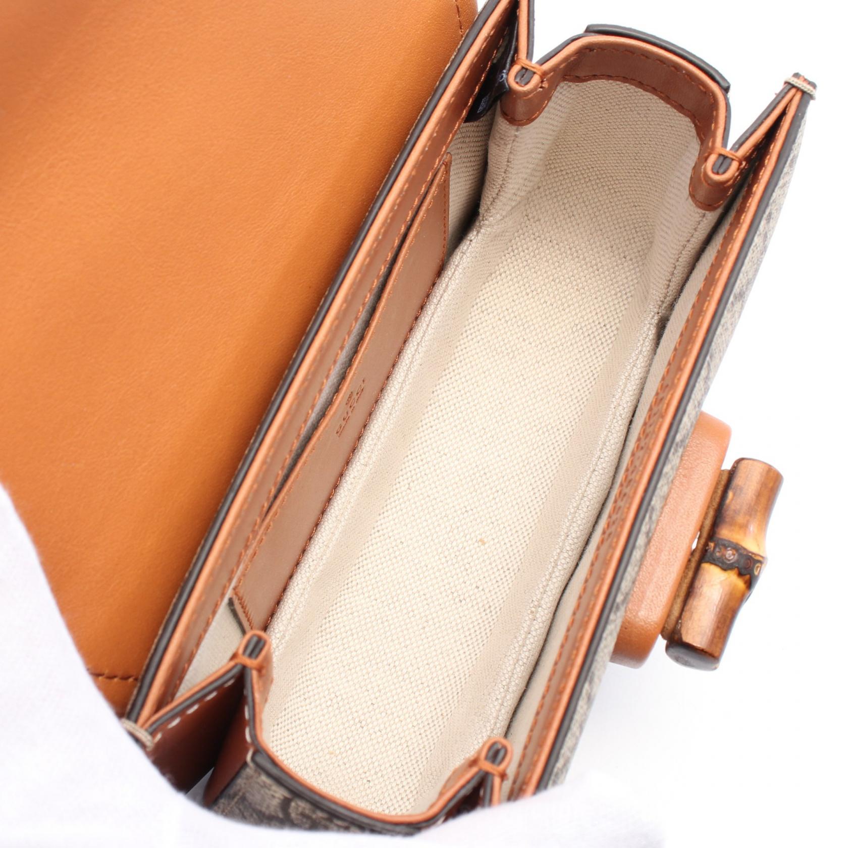 Gucci Bamboo Belt Bag Canvas Accessory