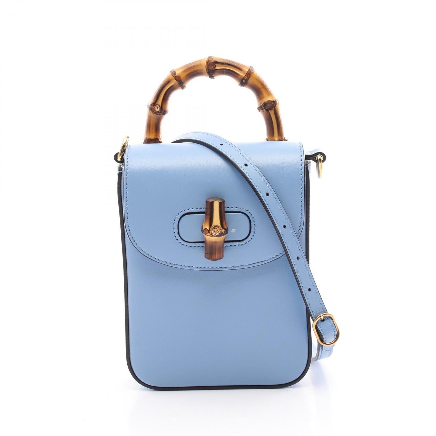 Gucci Bamboo Handbag Leather Travel Bag Handbag 20