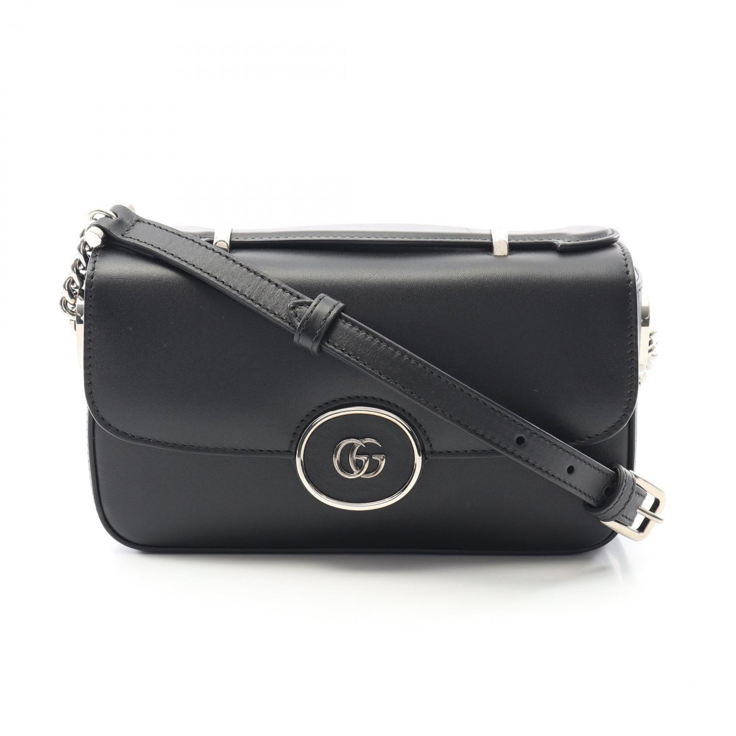 Gucci Double Shoulder Bag Leather Bag 3