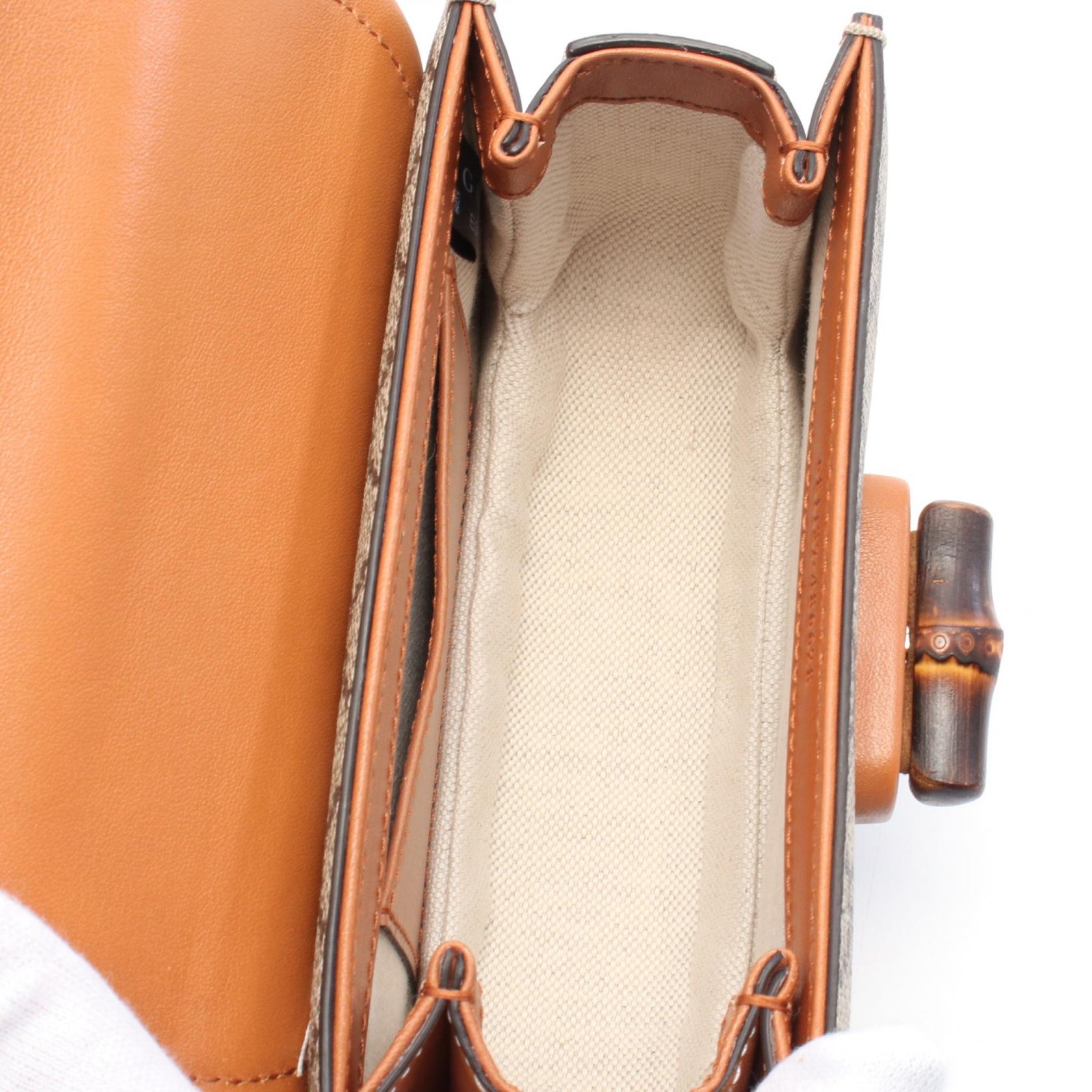Gucci Bamboo Pvc Coated Belt Bag Canvas Accessory