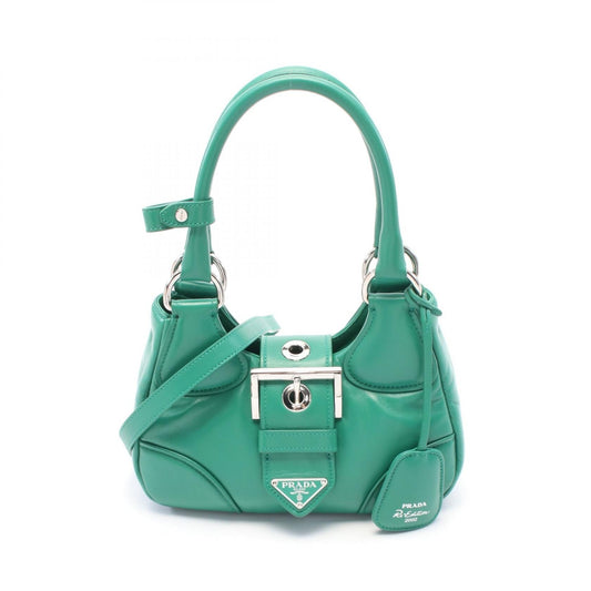 Prada Moon Handbag Leather Travel Bag