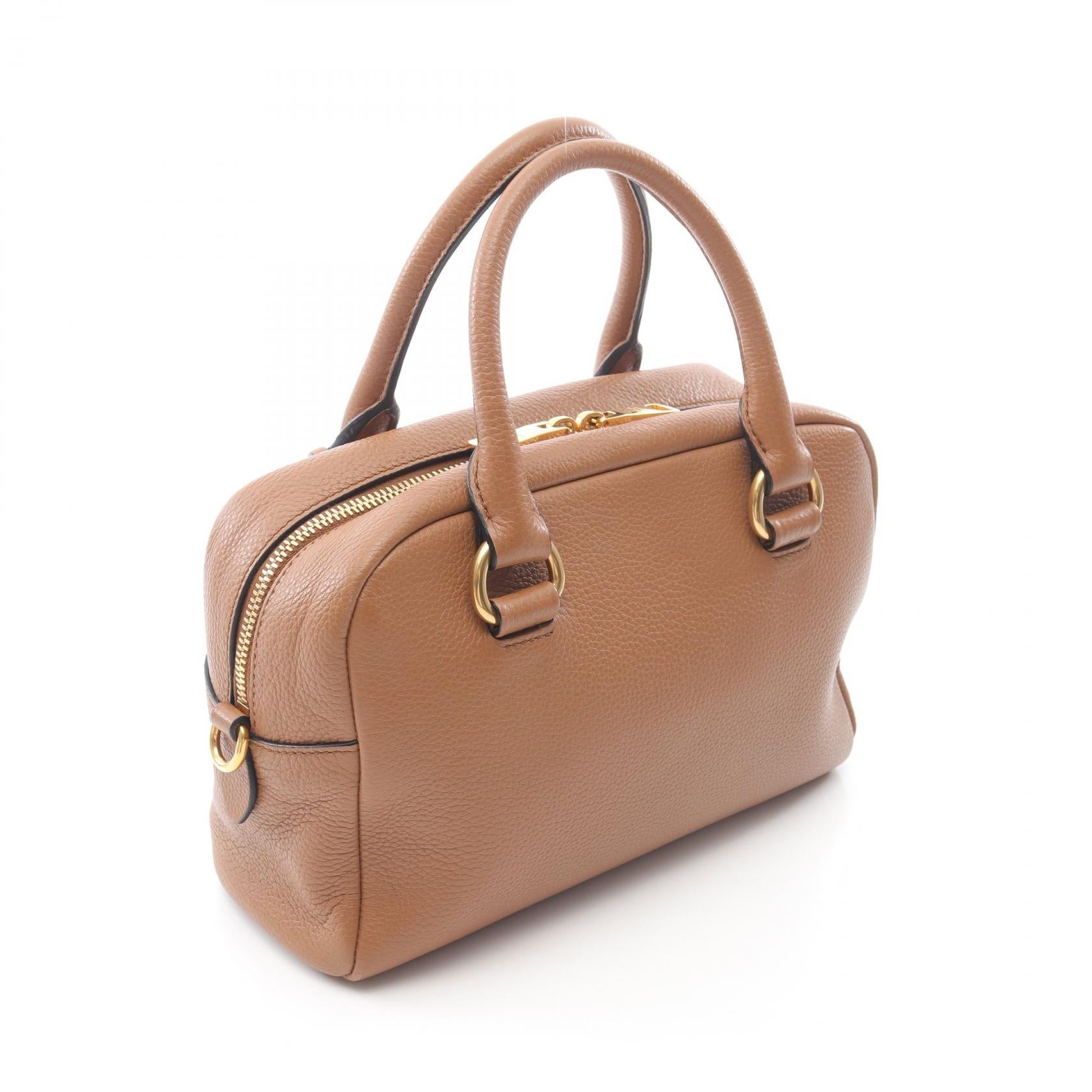 Prada 1Bb108 Handbag Leather Travel Bag