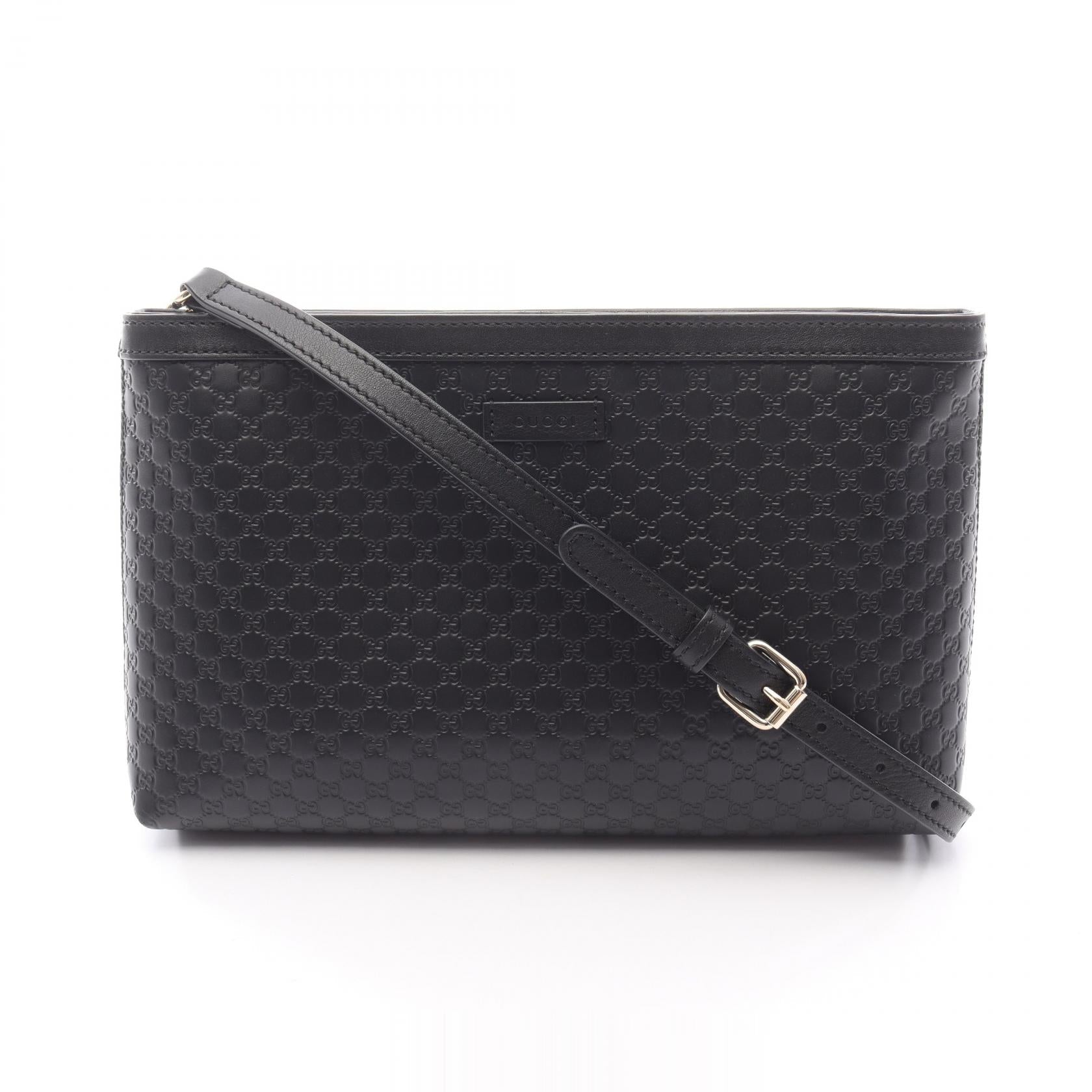 Gucci Microssima Shoulder Bag Leather Bag 4