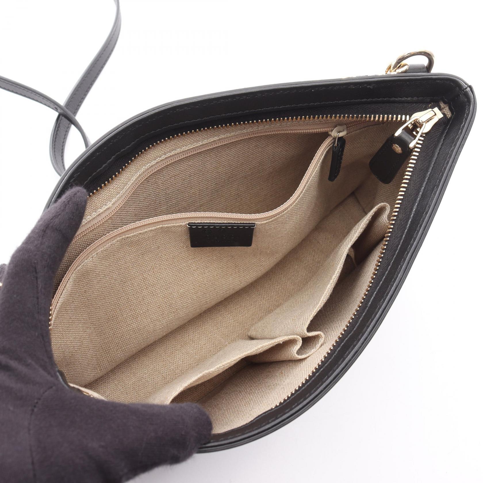 Gucci Microssima Shoulder Bag Leather Bag 4