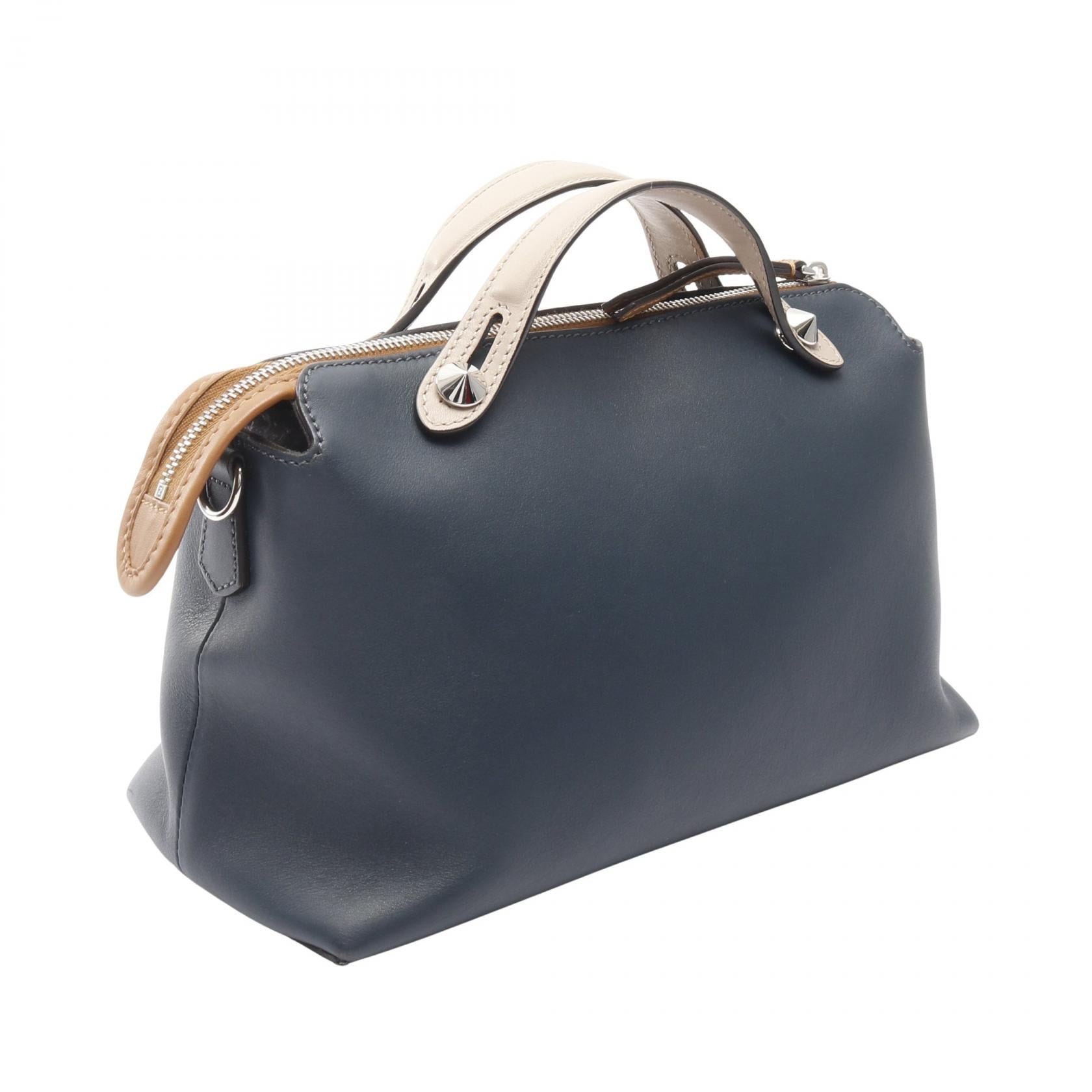 Fendi By The Way Handbag Leather Medium Travel Bag Leather Handbag 1
