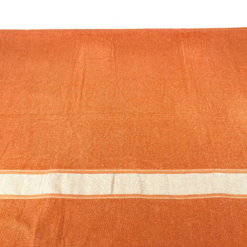 Towel Cotton Orange Bath Towel Interior Throw Logo Travel Bag Women Handbag