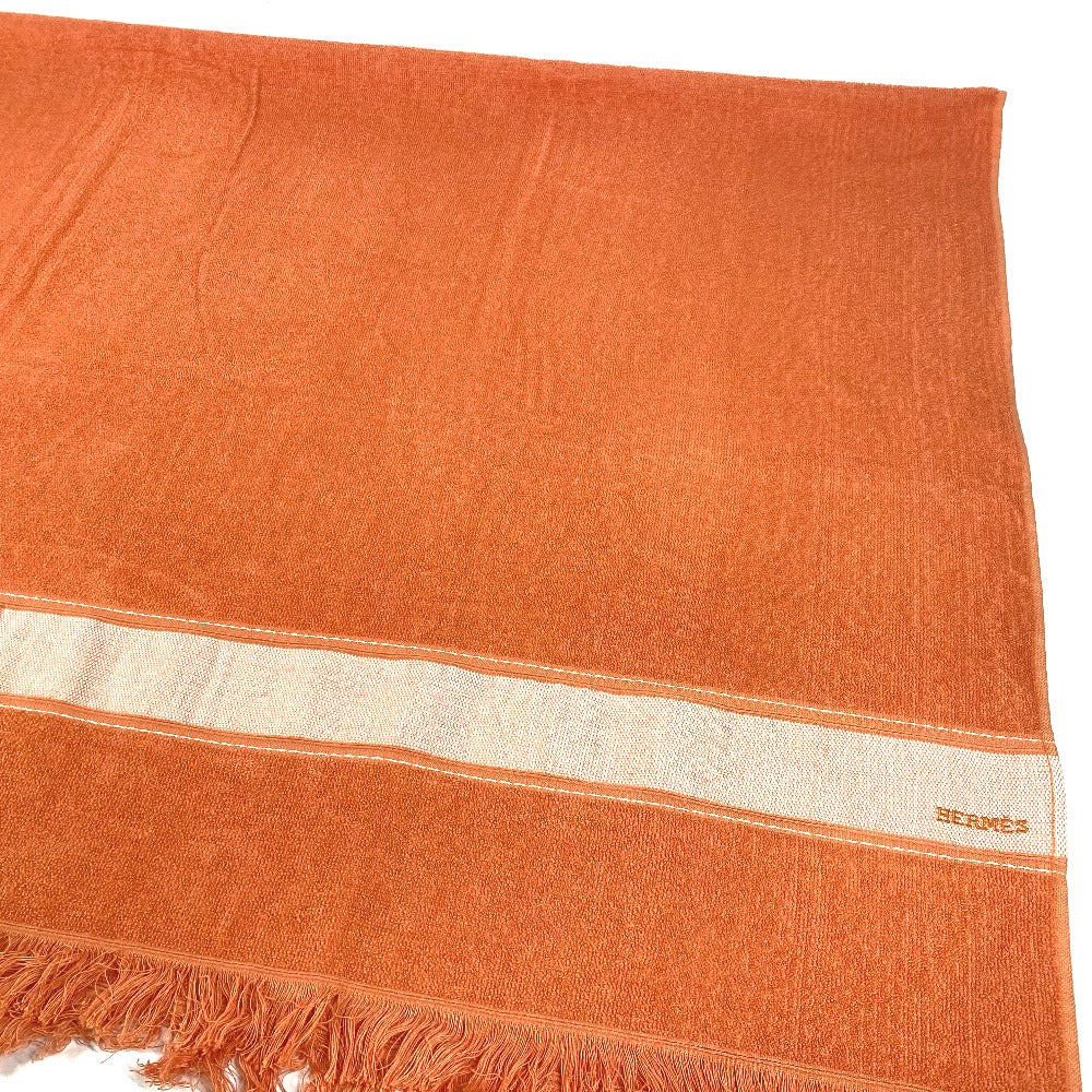 Towel Cotton Orange Bath Towel Interior Throw Logo Travel Bag Women Handbag