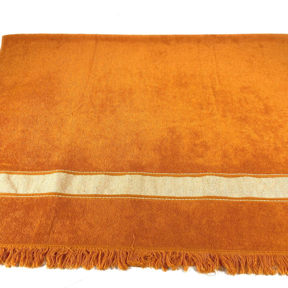 Towel Cotton Orange Bath Towel Interior Throw Logo Travel Bag