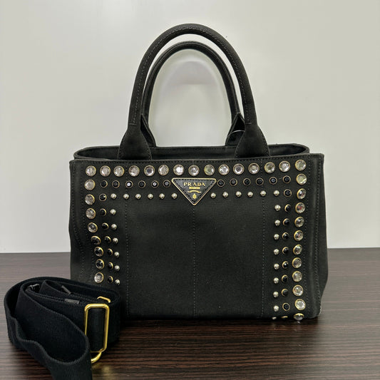 Bag Canapa Bijou Studs 2Way Bag Canvas Mini Mini Bag