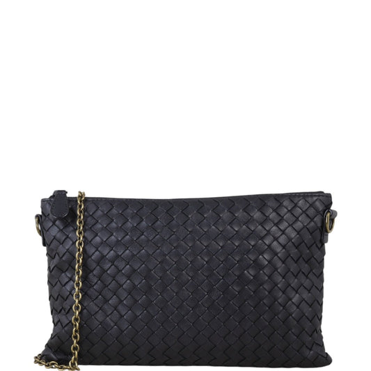 Bottega Veneta Nappa Intrecciato Biletto Crossbody Crossbody Bag