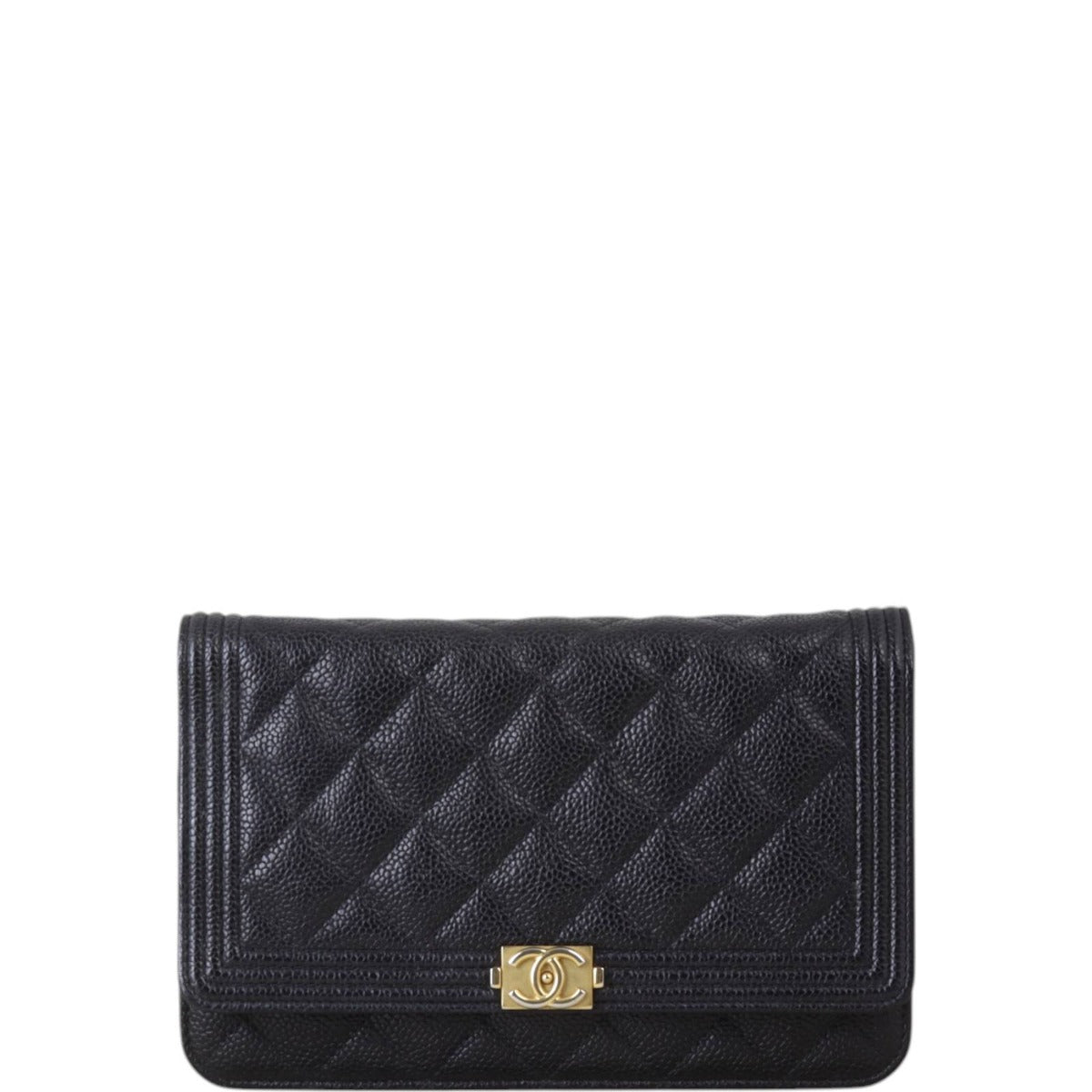 Chanel Boy Wallet on Handbag Quilted Chain Crossbody Bag Chain 30122024
