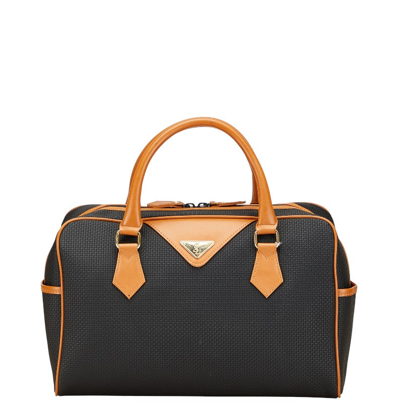 YSL Saint Laurent Pvc Boston Bag Leather Travel Bag