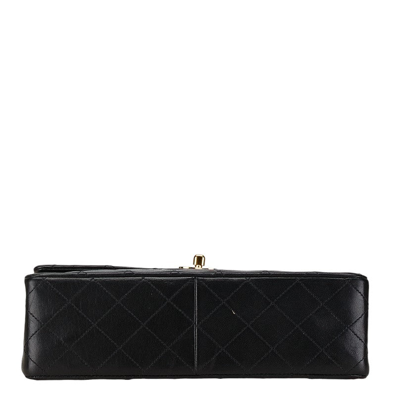 Chanel Lambskin Double Flap Chain Bag