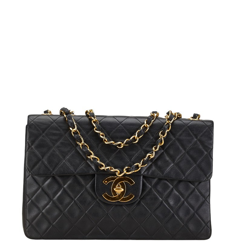 Coco Mark Matelasse Lambskin Shoulder Bag Chain