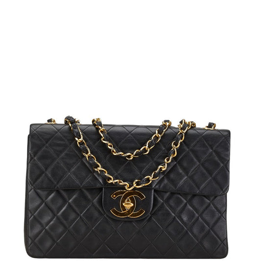 Coco Mark Matelasse Lambskin Shoulder Bag Chain