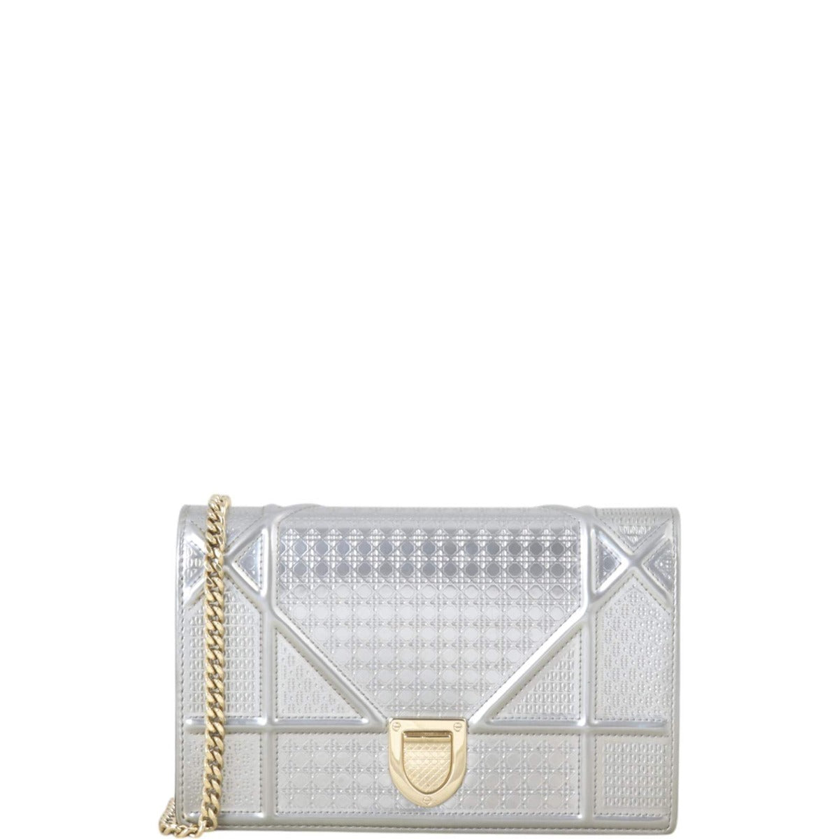 Dior Crossbody Bag ama Wallet on -Cannage 6 Micro Chain Shoulder Bag