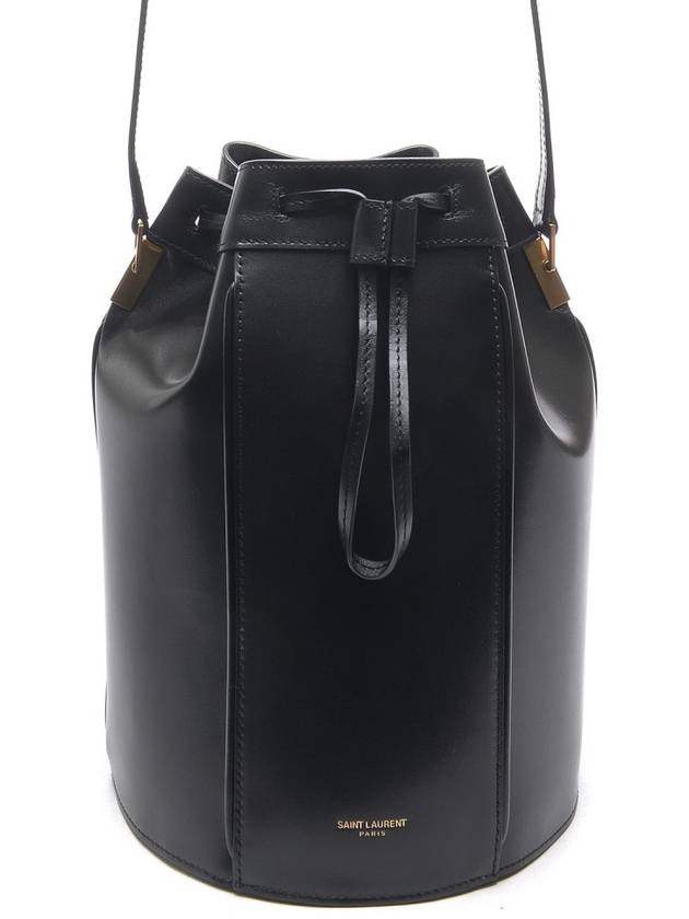 YSL Saint Laurent Saint Laurent Trending Talitha Bucket Bag Leather Black