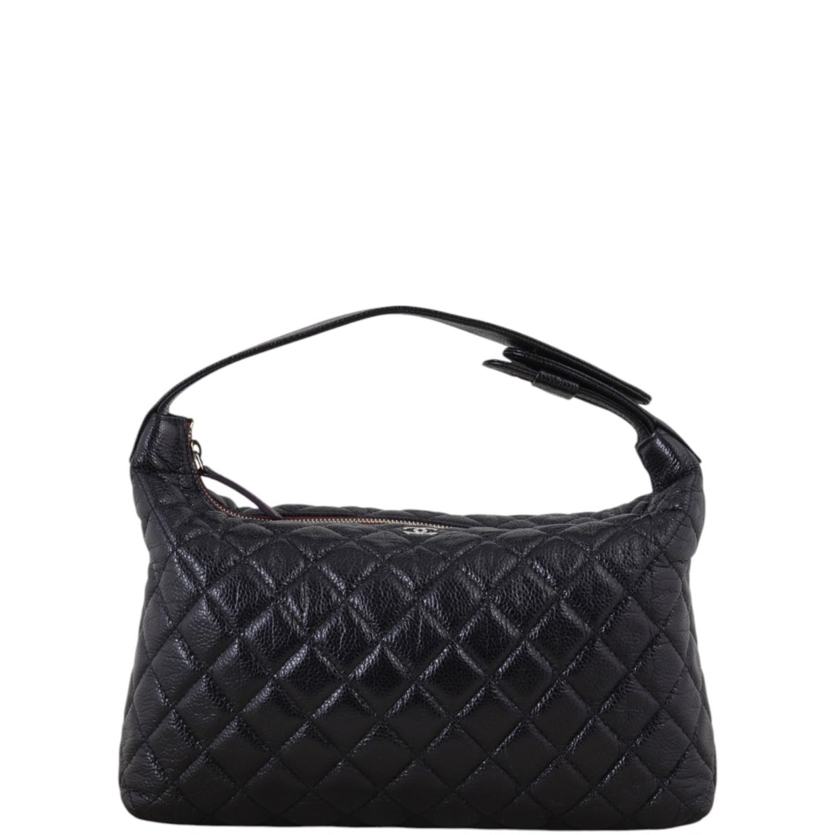 Chanel Zip Hobo Bag Quilted