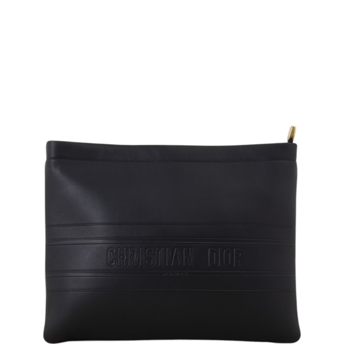 Dior Zip Pouch Handbag Logo Travel Bag