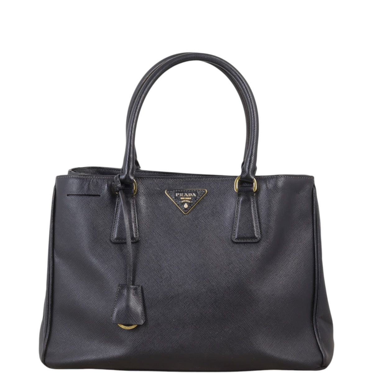 Prada Saffiano Lux Tote Handbag Small Tote Bag