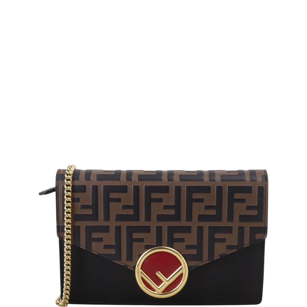 Fendi Crossbody Bag F is Envelope Wallet on Chain