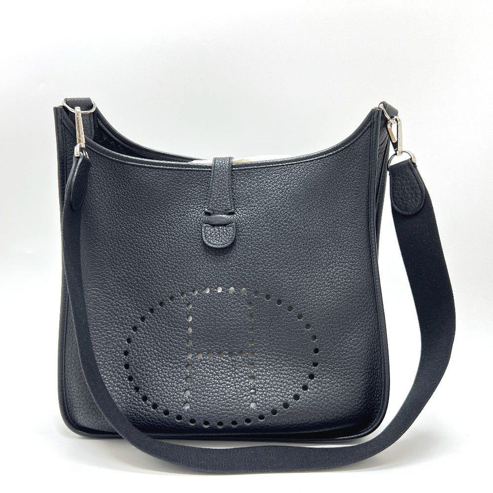 Shoulder Bag Taurillon Clemence Evelyn Gm Black