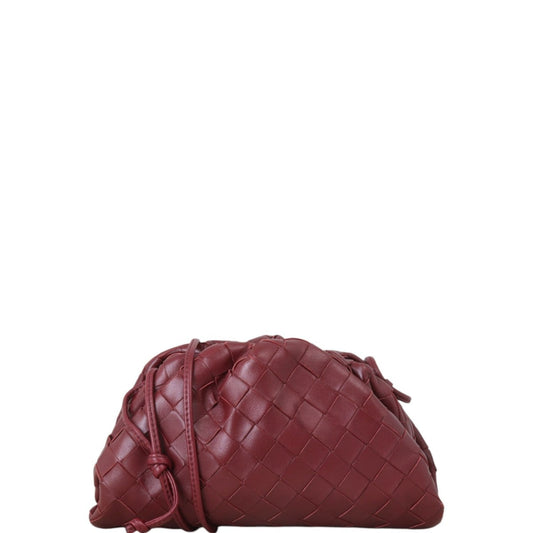 Bottega Veneta The Pouch Intrecciato Crossbody Bag Mini