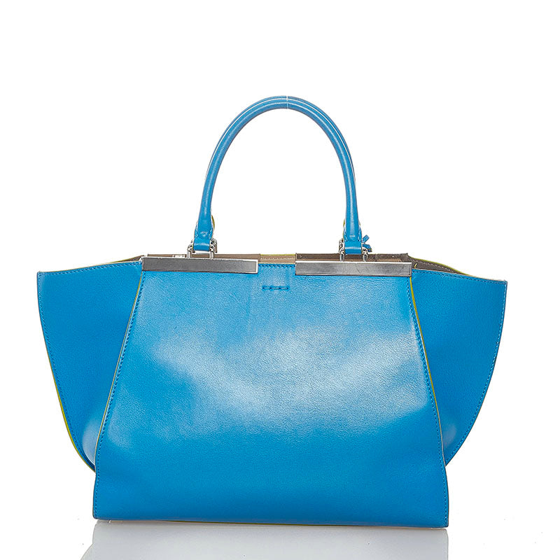 Fendi 3Jours 2Way Bag Leather Travel Bag Jours Handbag 8Bh279
