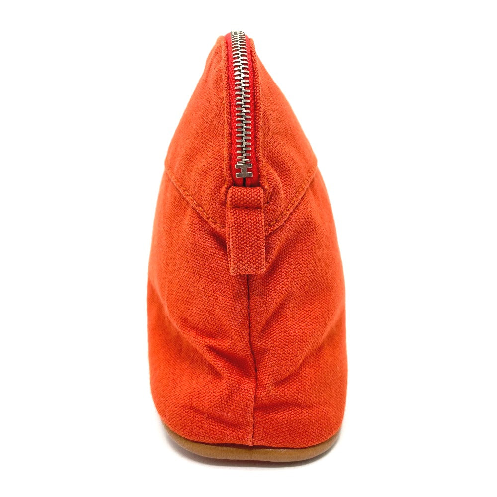 Pouch Cotton Orange Bored Pouch Handbag Travel Bag