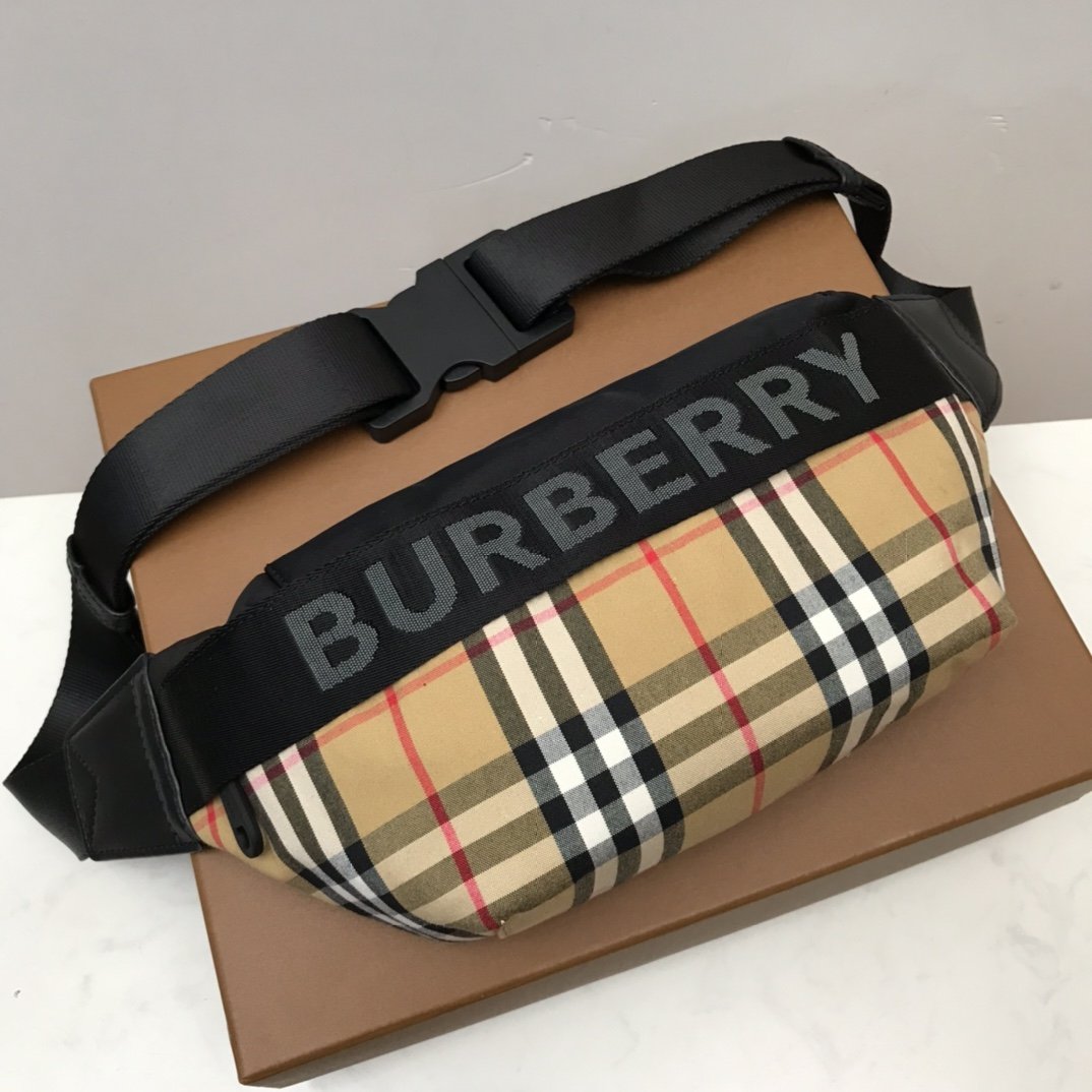 Top Quality Check Sonny Bum Bag For Nylon Travel Bag